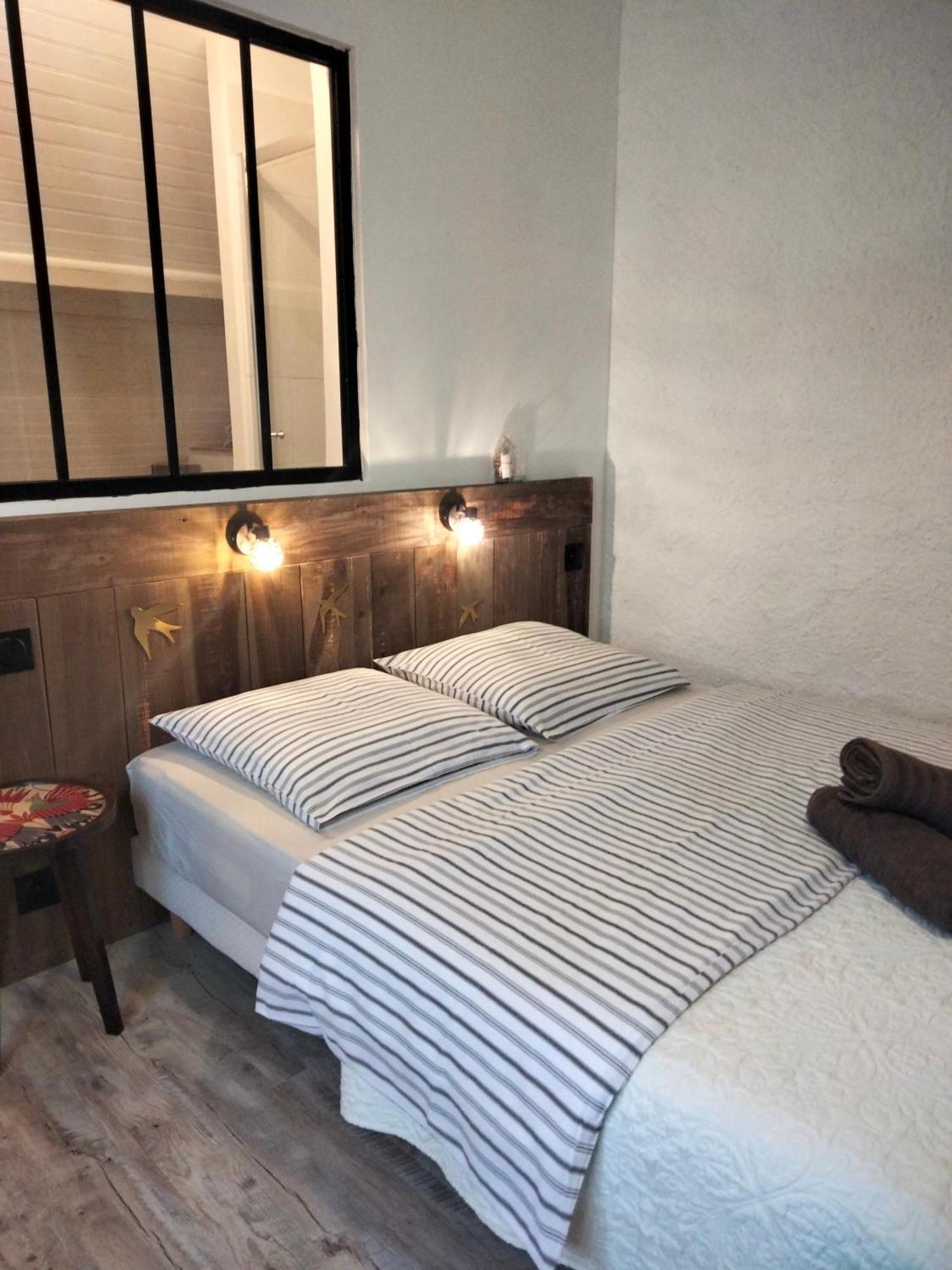 Chambre Telma 2 Pers Avec Piscine "Mon Lit Au Pre" Couples Ou Femmes Seulement Pontours Eksteriør billede